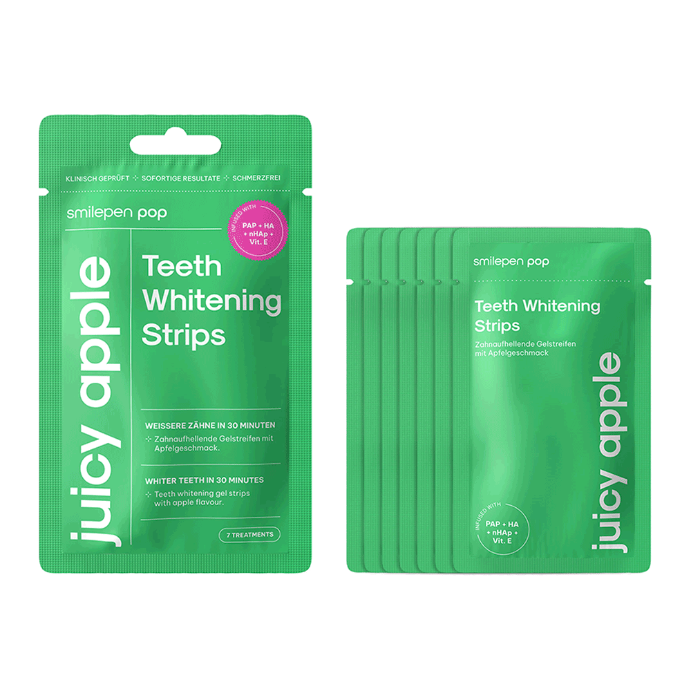 Bild: Smilepen pop Pop Teeth Whitening Strips Juicy Apple 