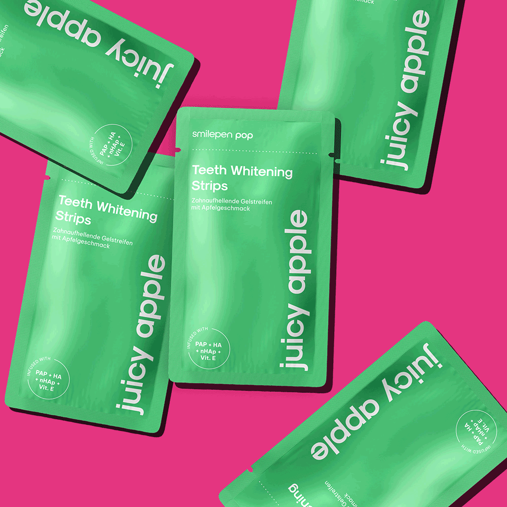 Bild: Smilepen pop Pop Teeth Whitening Strips Juicy Apple 