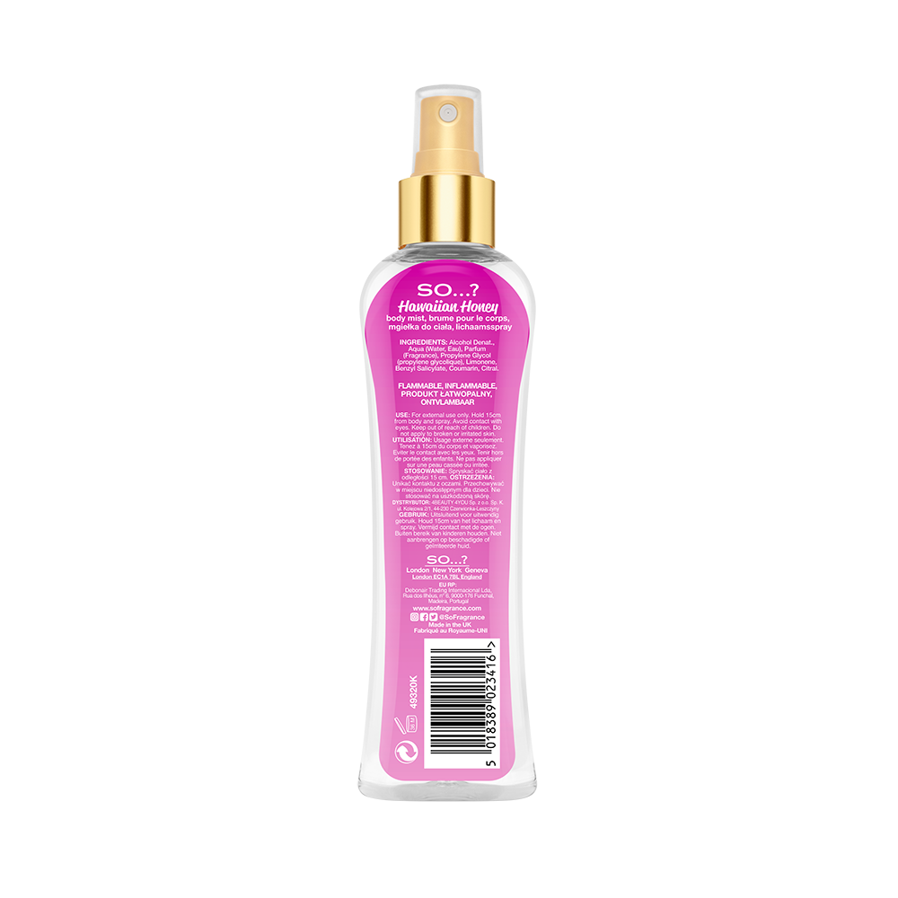 Bild: SO...? Hawaiian Honey Body Spray 