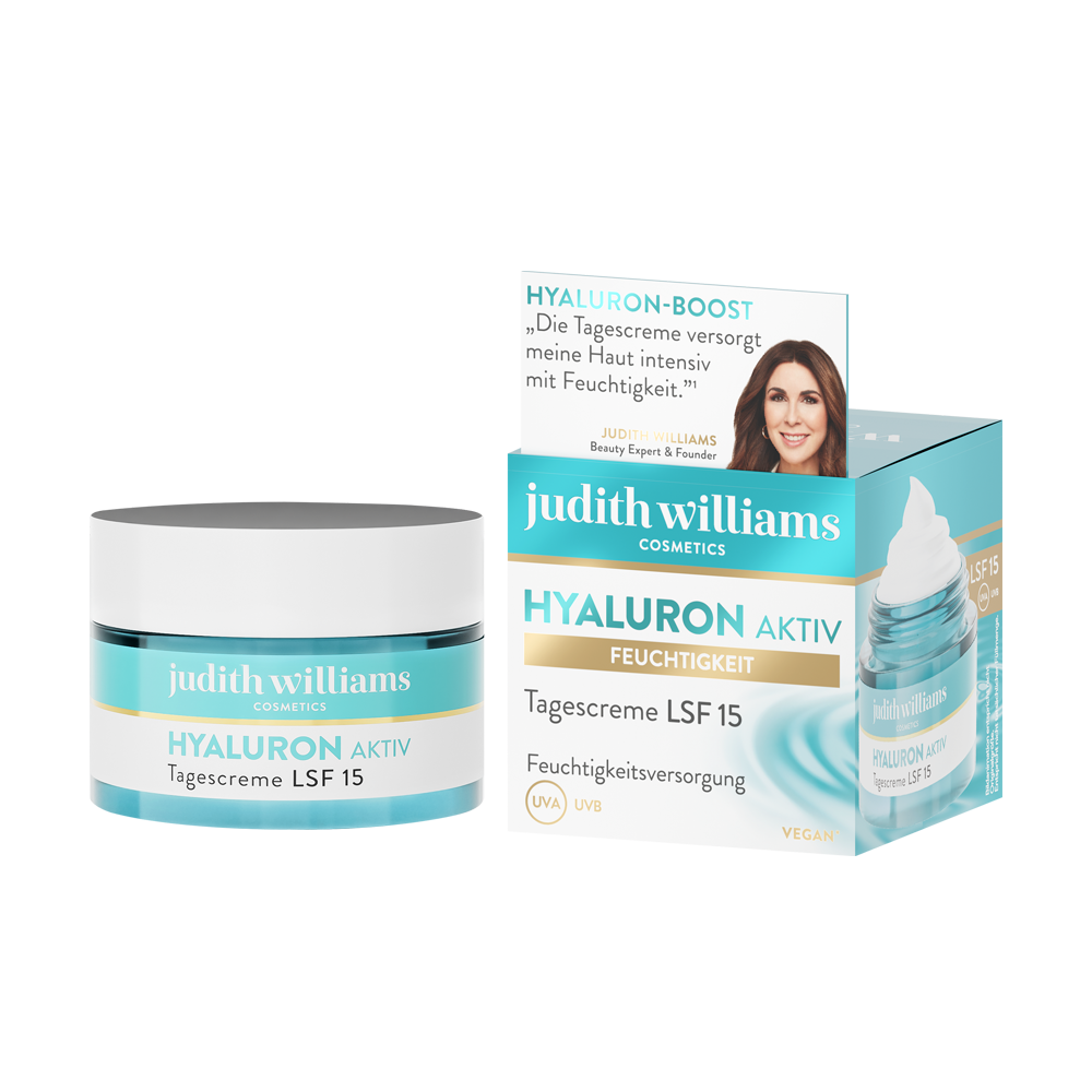 Bild: Judith Williams Cosmetics Tagescreme Hyaluron Aktiv LSF 15 