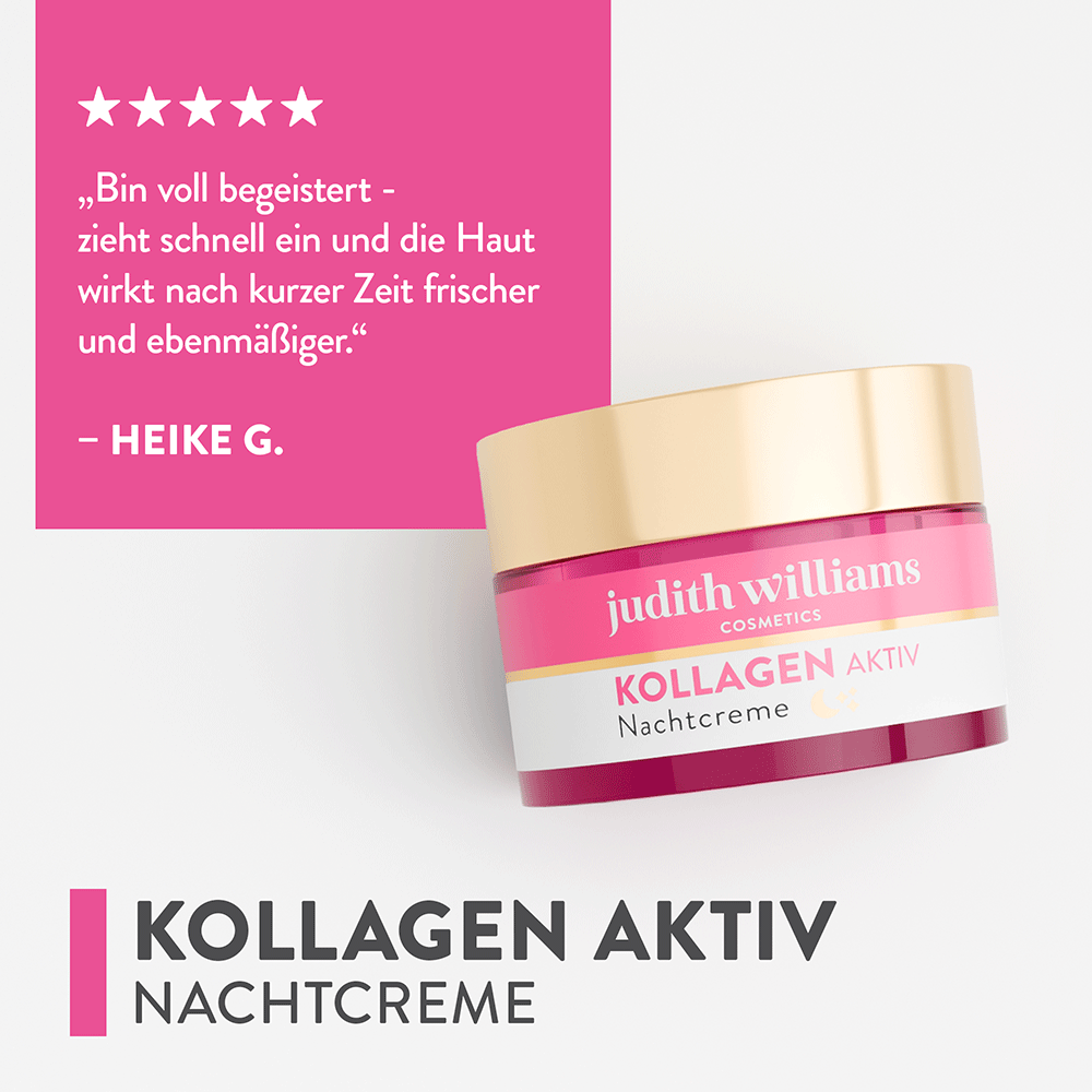 Bild: Judith Williams Cosmetics Nachtcreme Kollagen Aktiv 