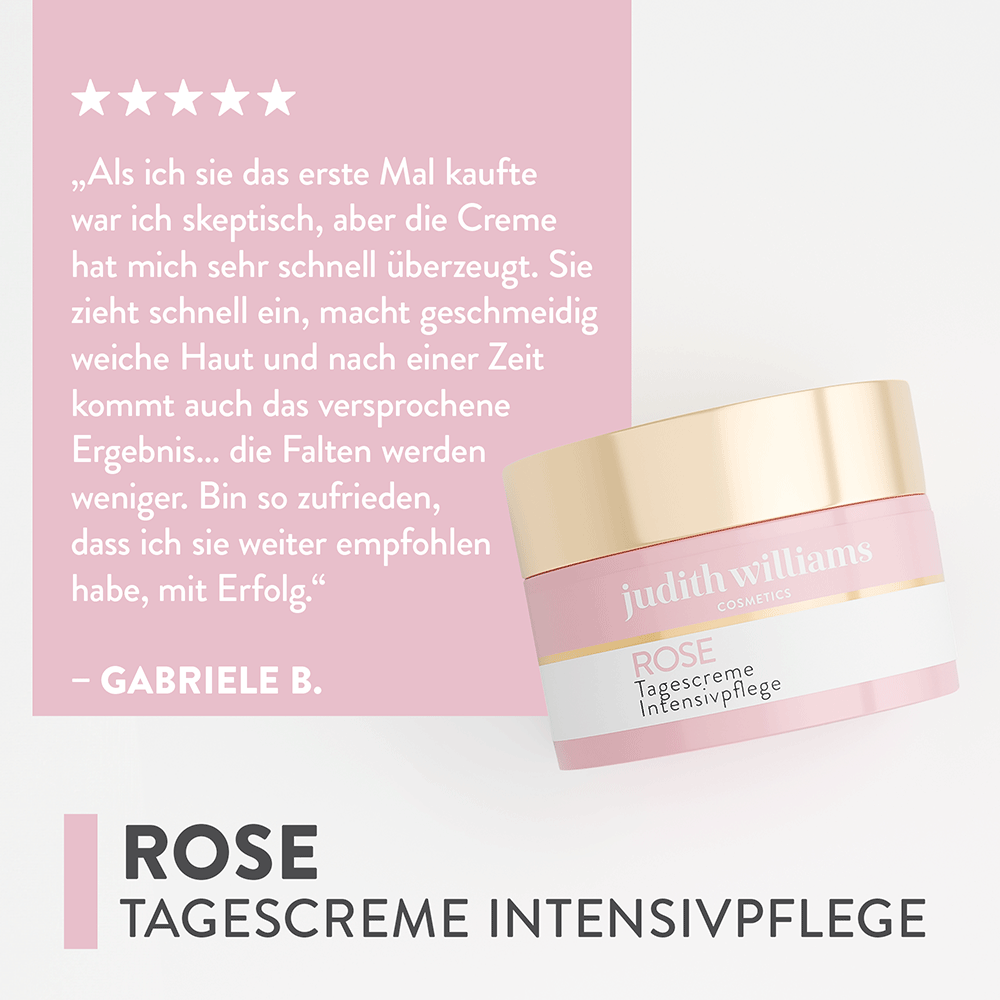 Bild: Judith Williams Cosmetics Tagescreme Rose 