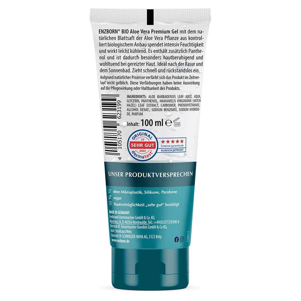 Bild: ENZBORN Bio Aloe Vera Gel Premium Gel 