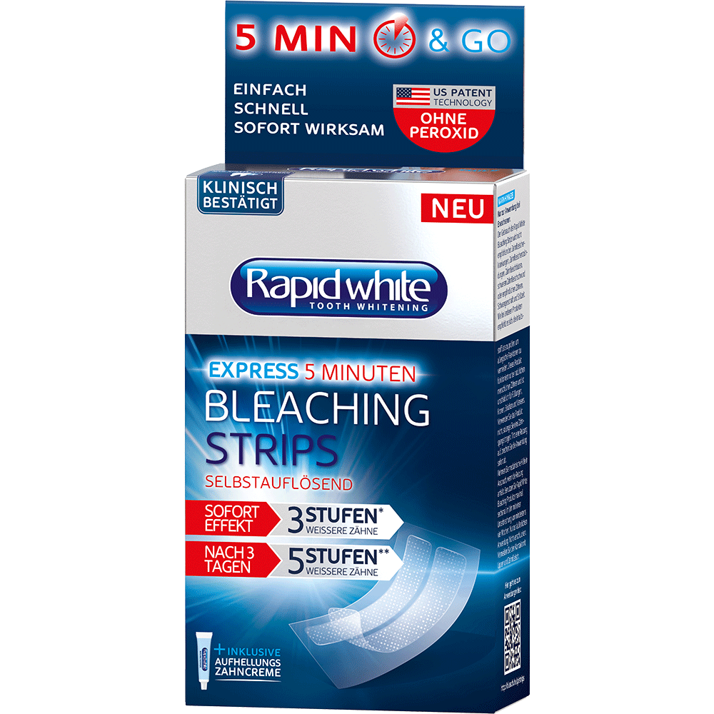 Bild: Rapid White Bleaching Strips