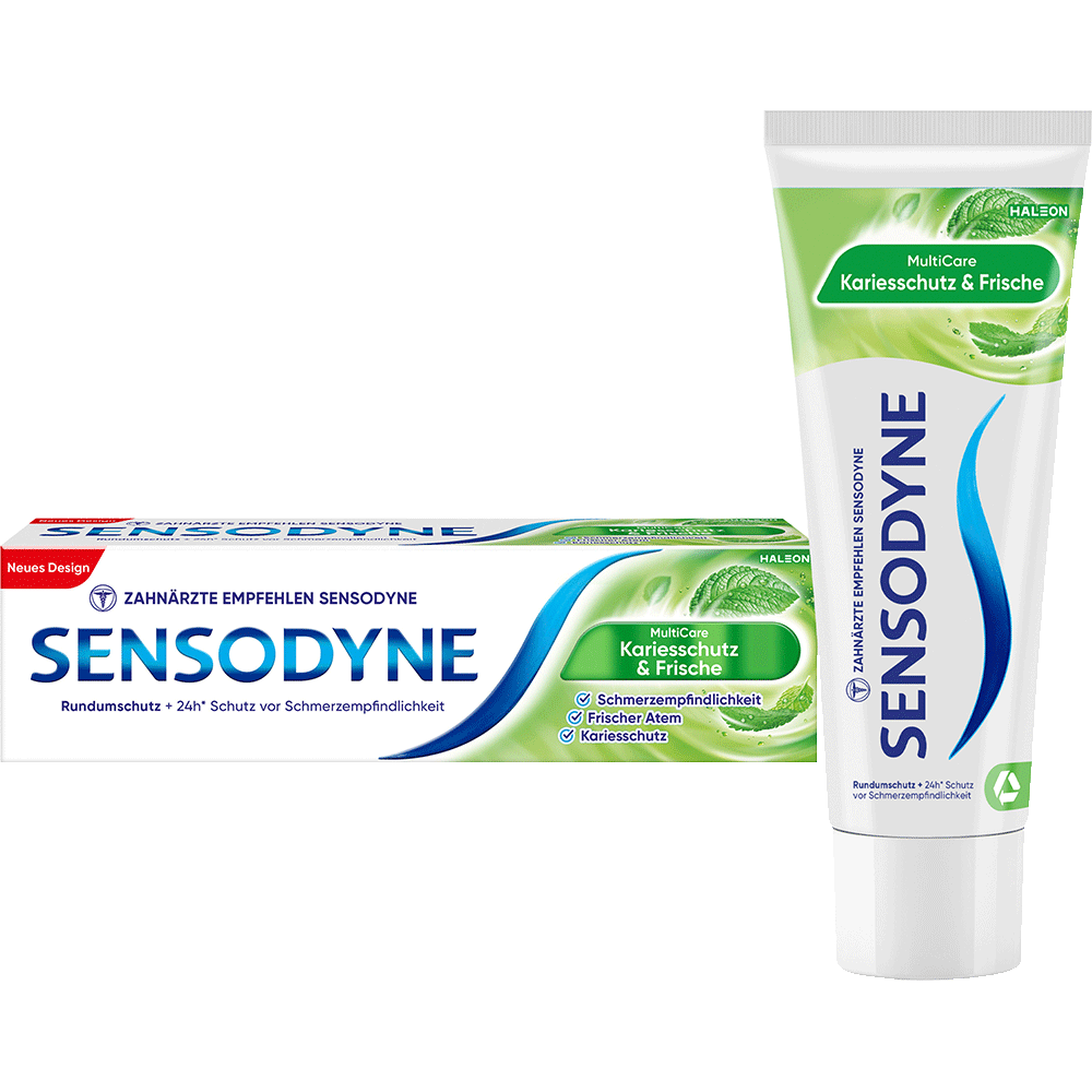 Bild: SENSODYNE Zahnpasta Multi Care Kariesschutz & Frische 