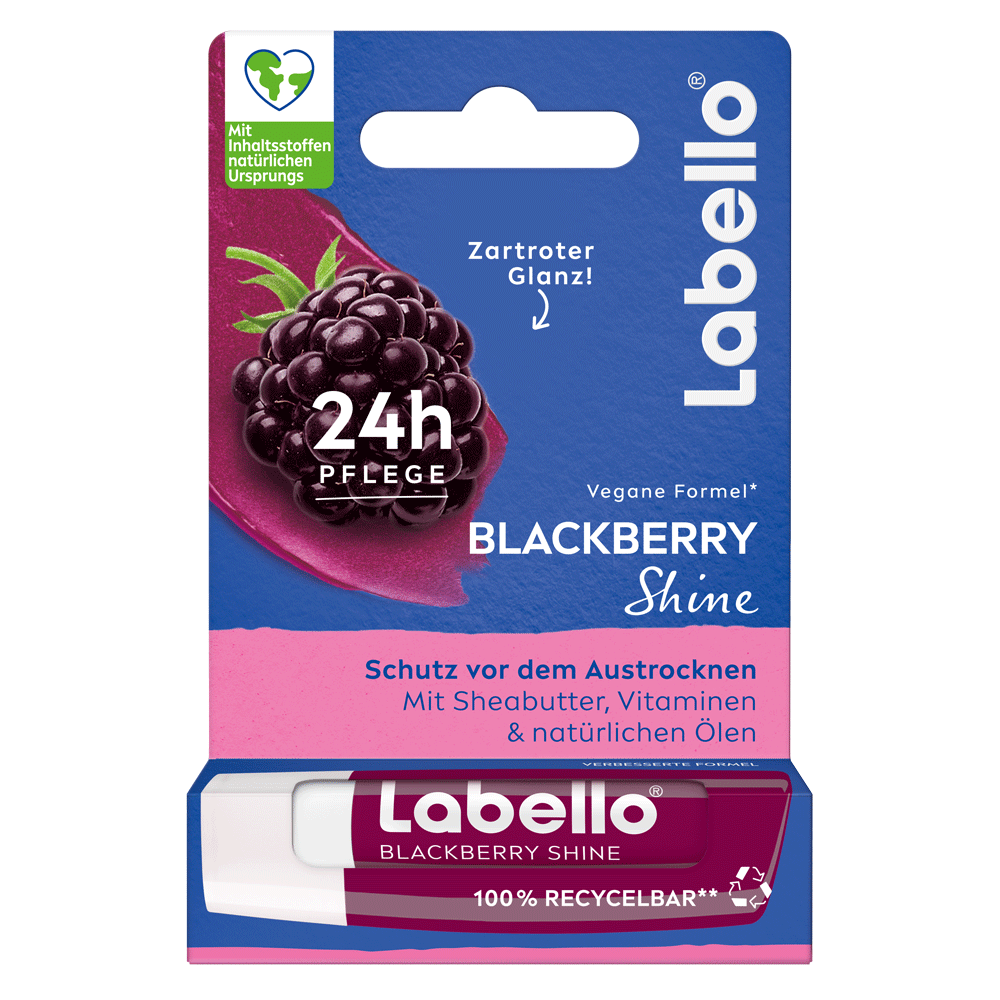 Bild: labello Blackberry Shine 