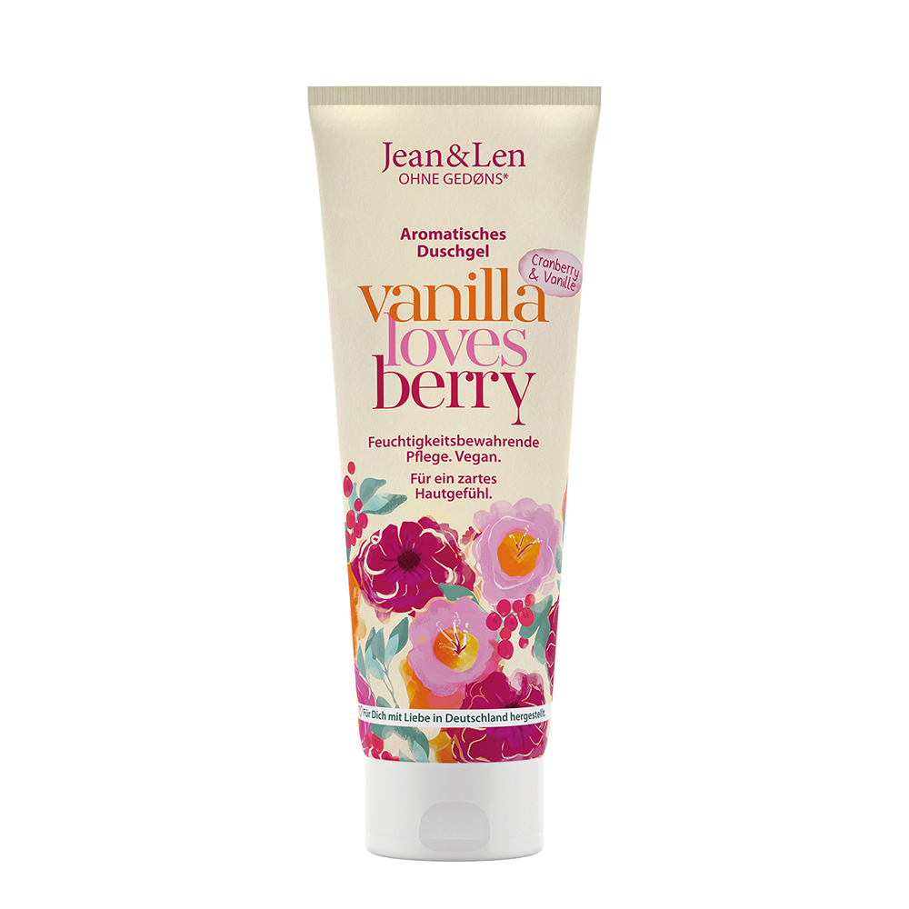 Bild: Jean&Len Duschgel Vanilla Loves Berry 