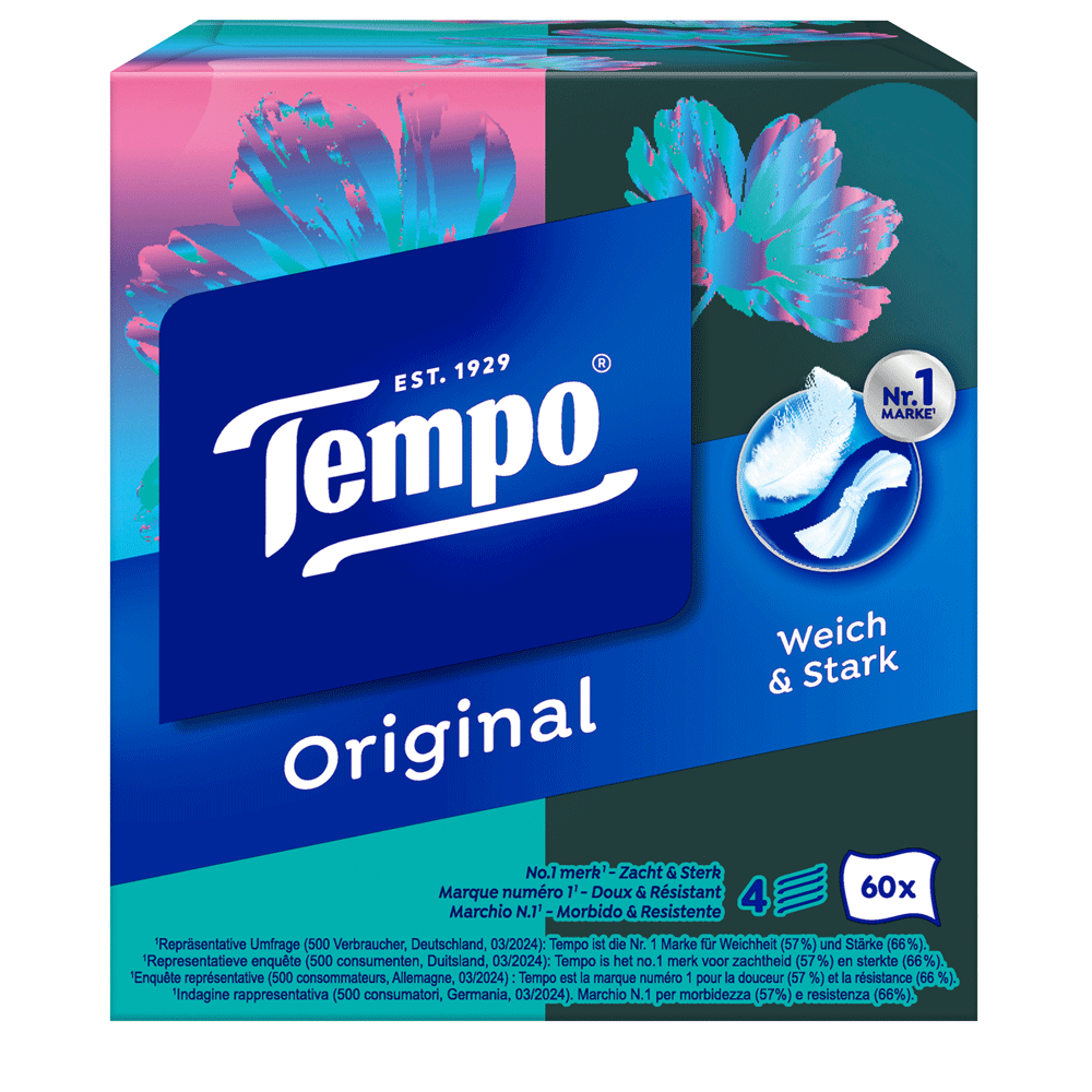 Bild: Tempo Original Würfel Box