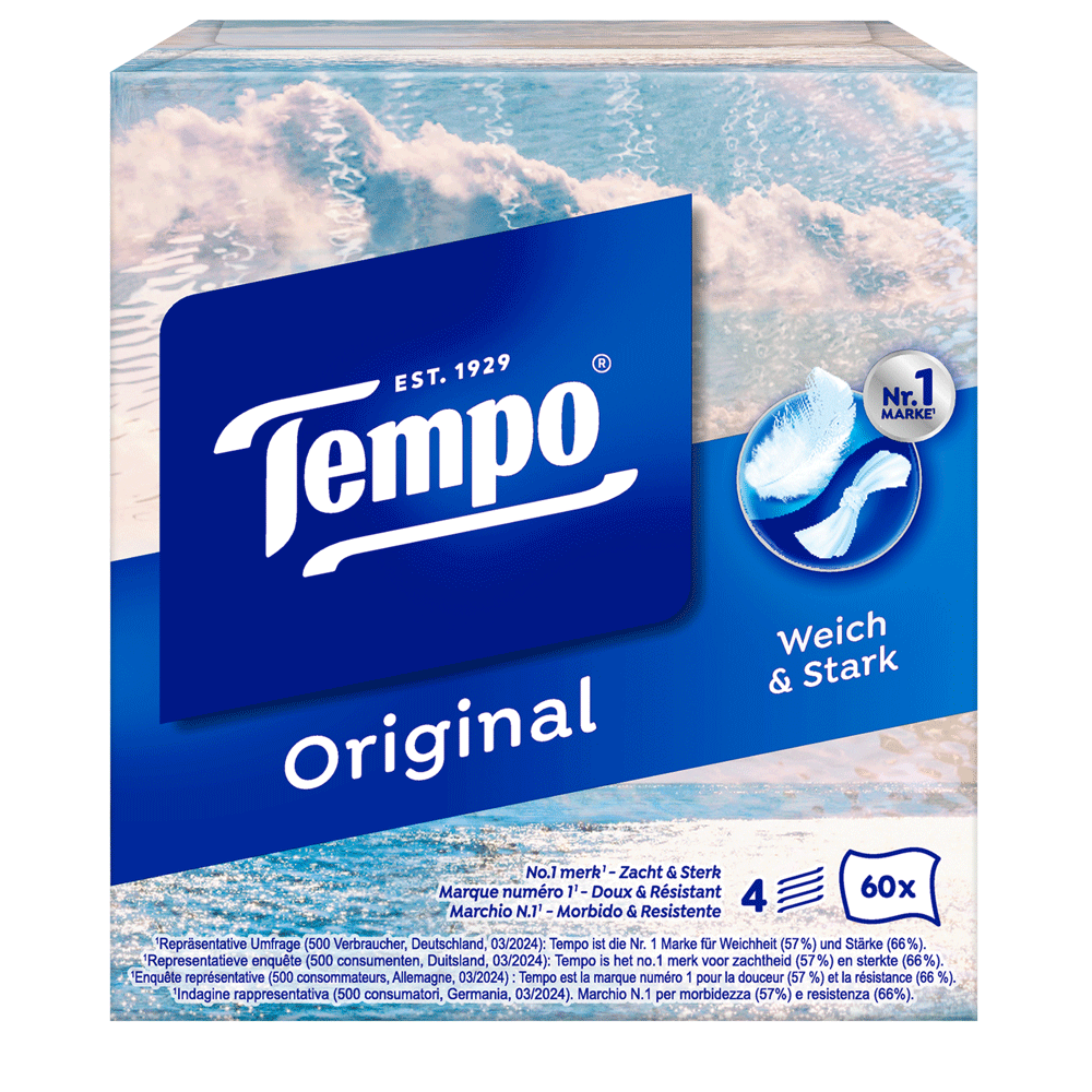 Bild: Tempo Original Würfel Box