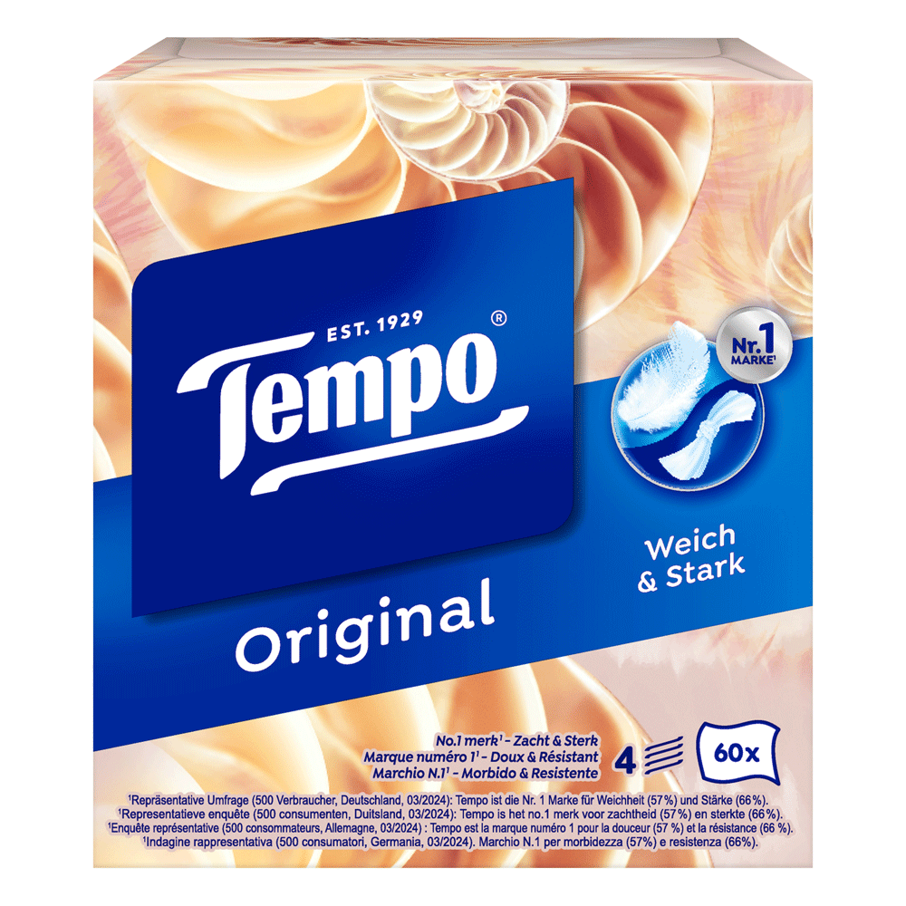 Bild: Tempo Original Würfel Box