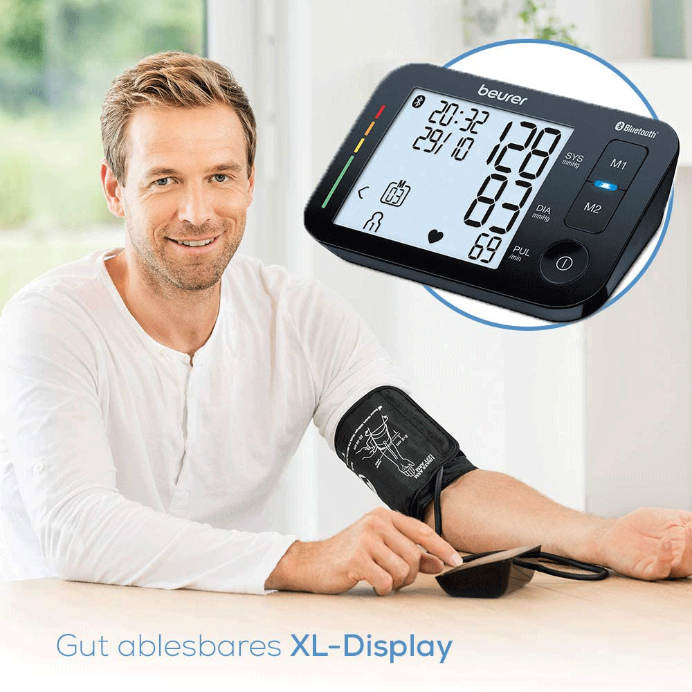 Bild: Beurer Blutdruckmessgerät BM54 Oberarm Bluetooth 