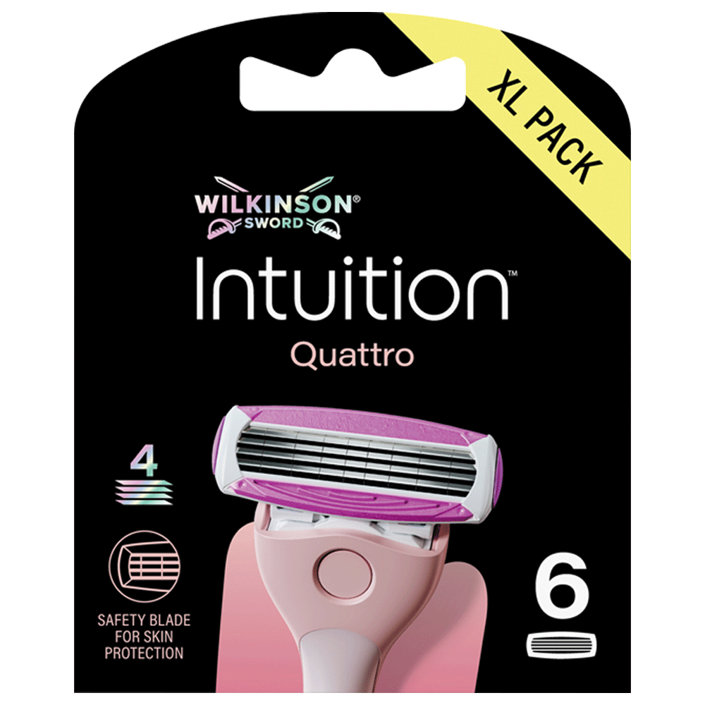 Bild: Wilkinson Quattro for Women Quattro Sensitive Klingen XXL Pack 