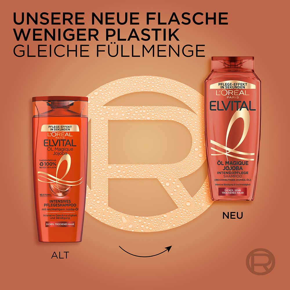 Bild: L'ORÉAL PARIS ELVITAL Öl Magique Jojoba Shampoo 