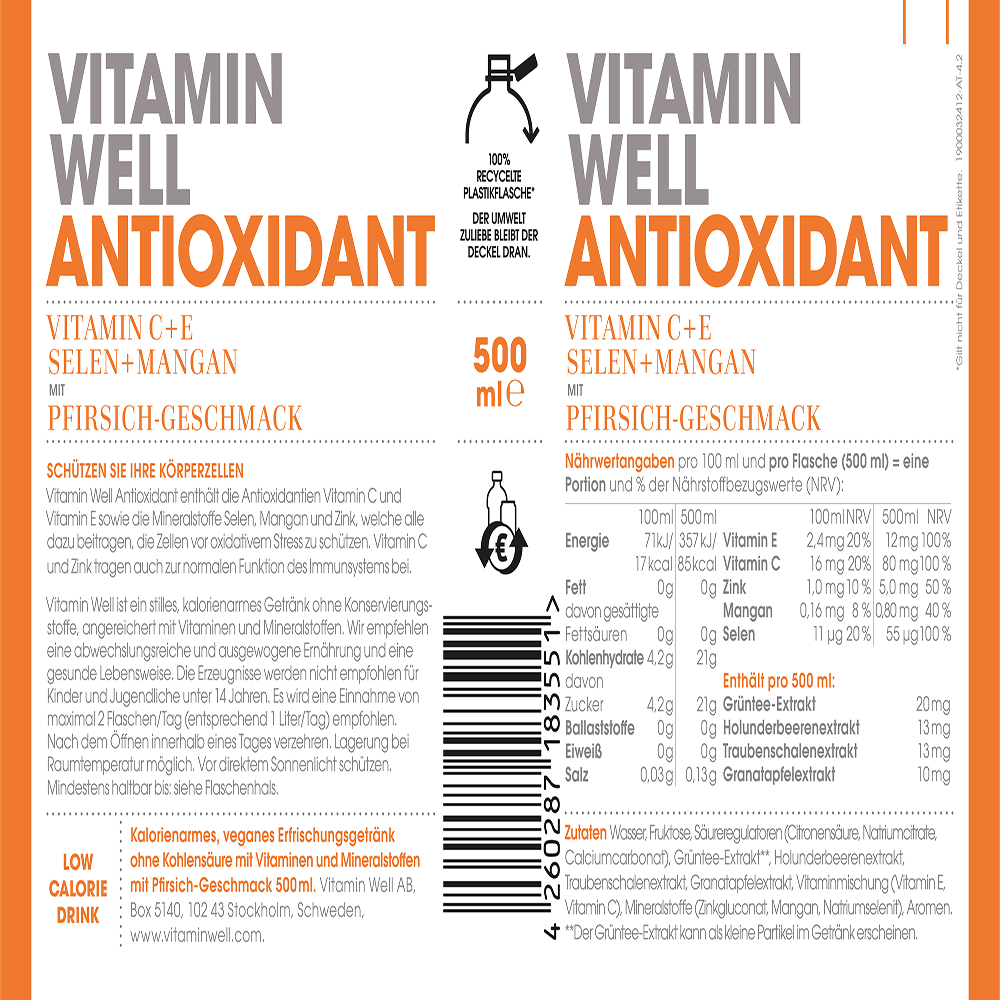 Bild: VITAMIN WELL Antioxidant 