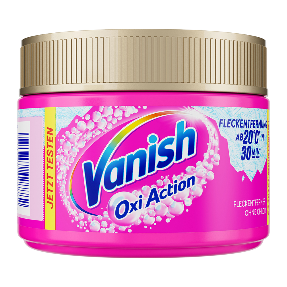 Bild: Vanish OxiAction Fleckenentferner Wäsche Booster Pulver Ohne Chlor 