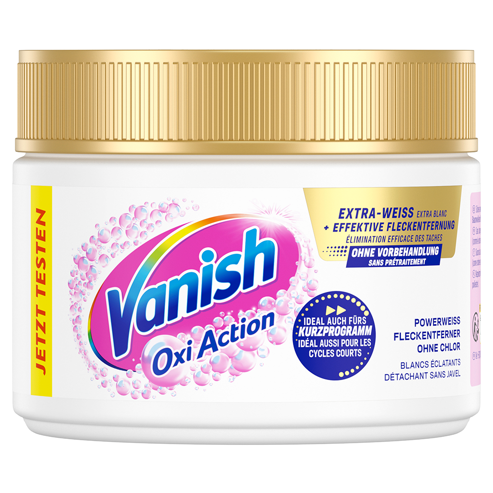 Bild: Vanish OxiAction OxiAction Powerweiss Pulver 
