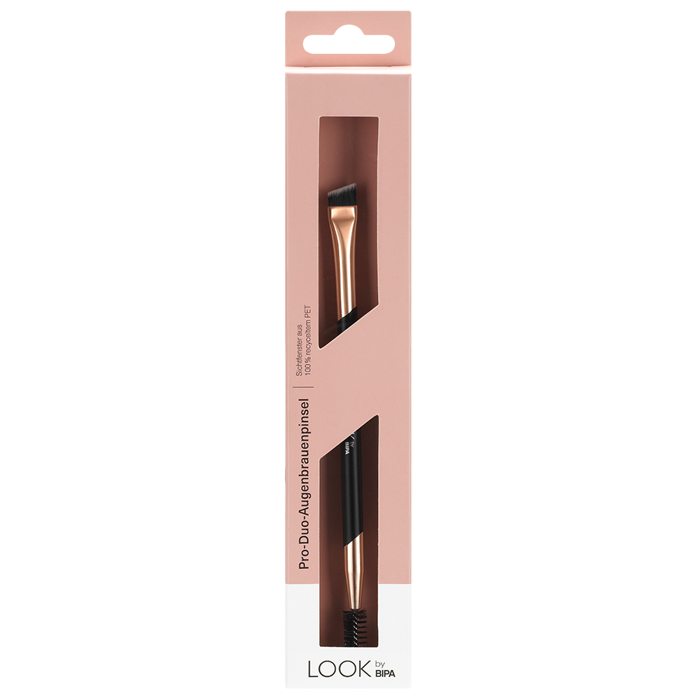 Bild: LOOK BY BIPA Pro Duo Augenbrauenpinsel