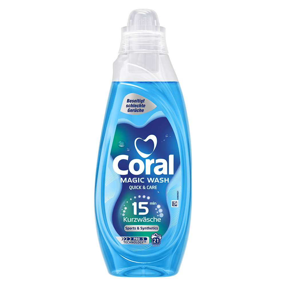Bild: Coral Magic Wash Waschmittel Sport
