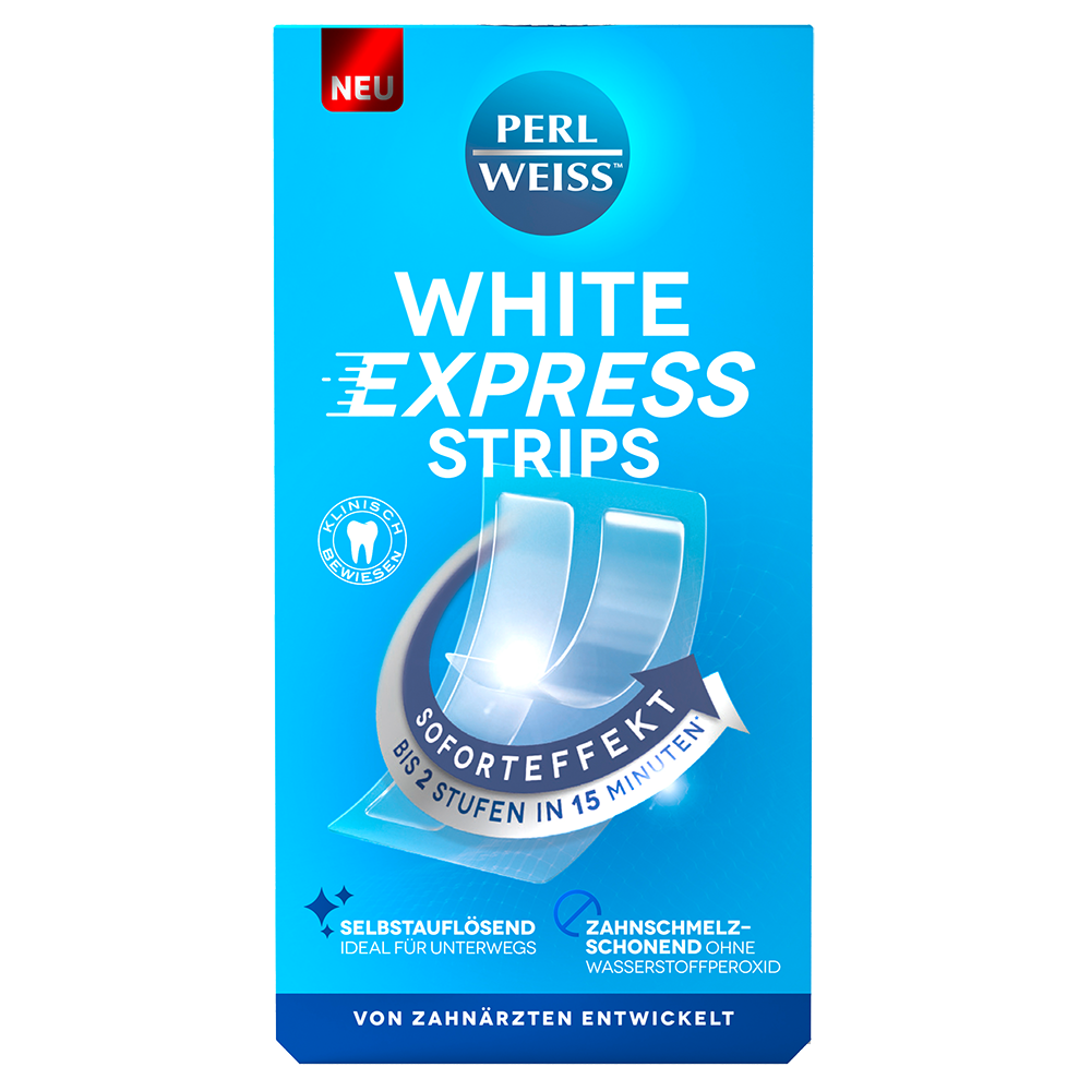 Bild: PERLWEISS White Express Strips 