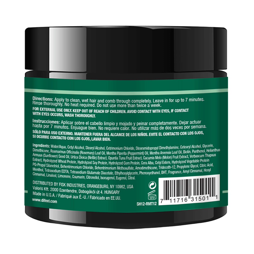 Bild: Difeel Strengthening Hair Mask Rosemary and Mint 