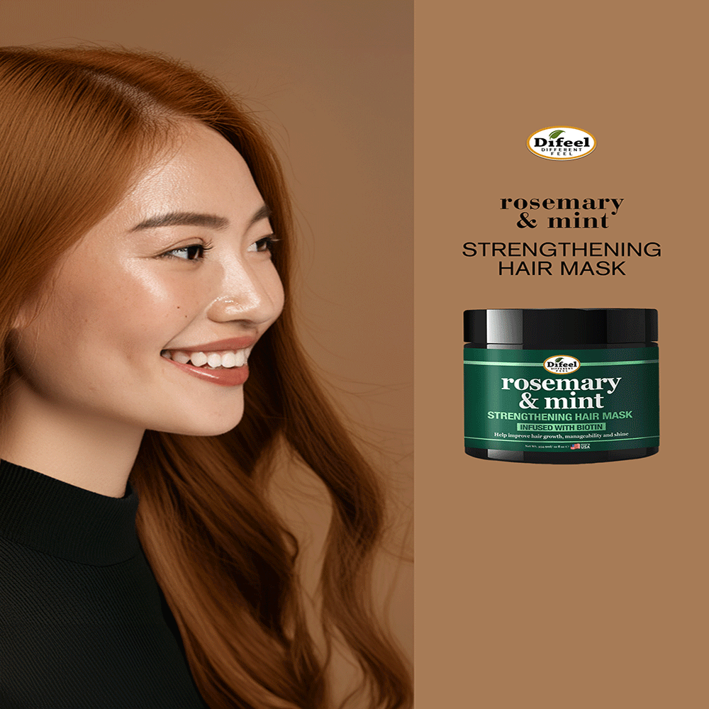 Bild: Difeel Strengthening Hair Mask Rosemary and Mint 