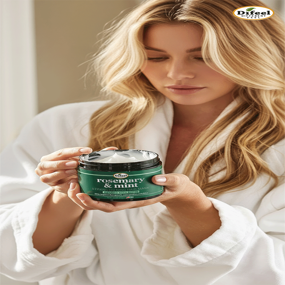 Bild: Difeel Strengthening Hair Mask Rosemary and Mint 