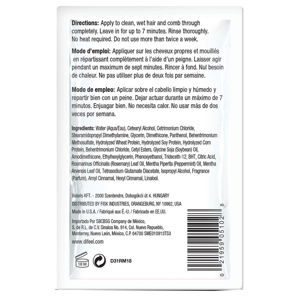 Bild: Difeel Premium Haar Maske Rosemary and Mint