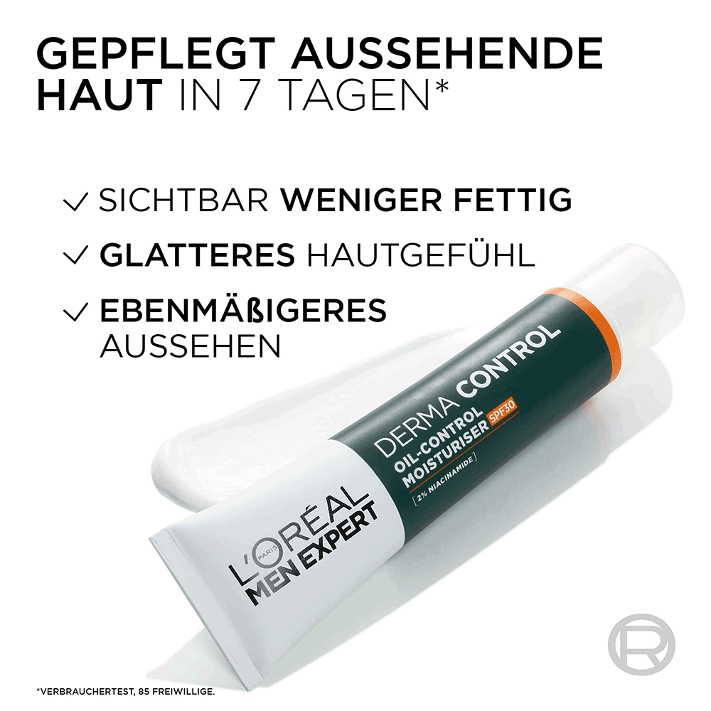 Bild: L'ORÉAL PARIS MEN EXPERT Derma Control Oil-Control Feuchtigkeitspflege 