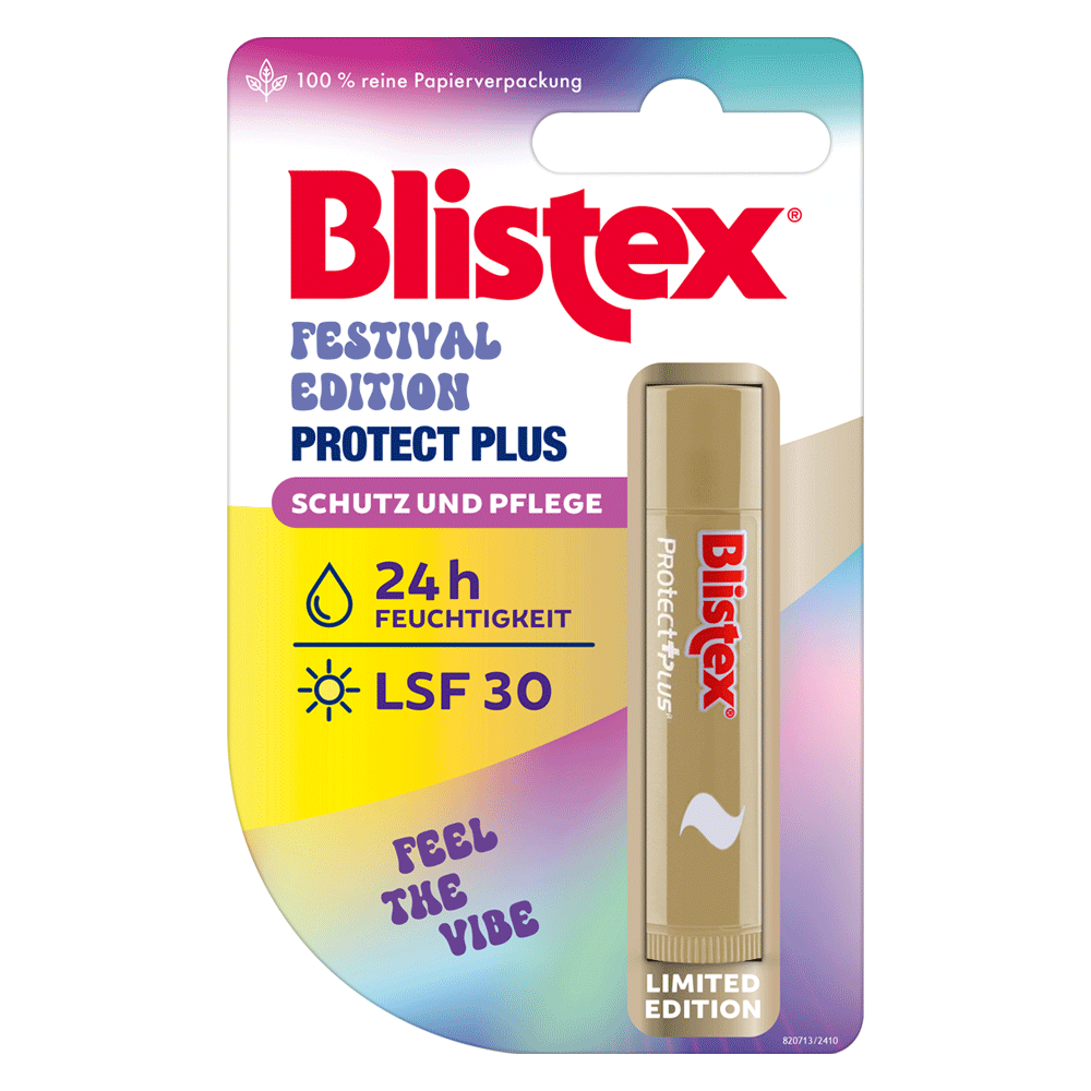 Bild: Blistex Lippenpflege Festival Edition Protect Plus 