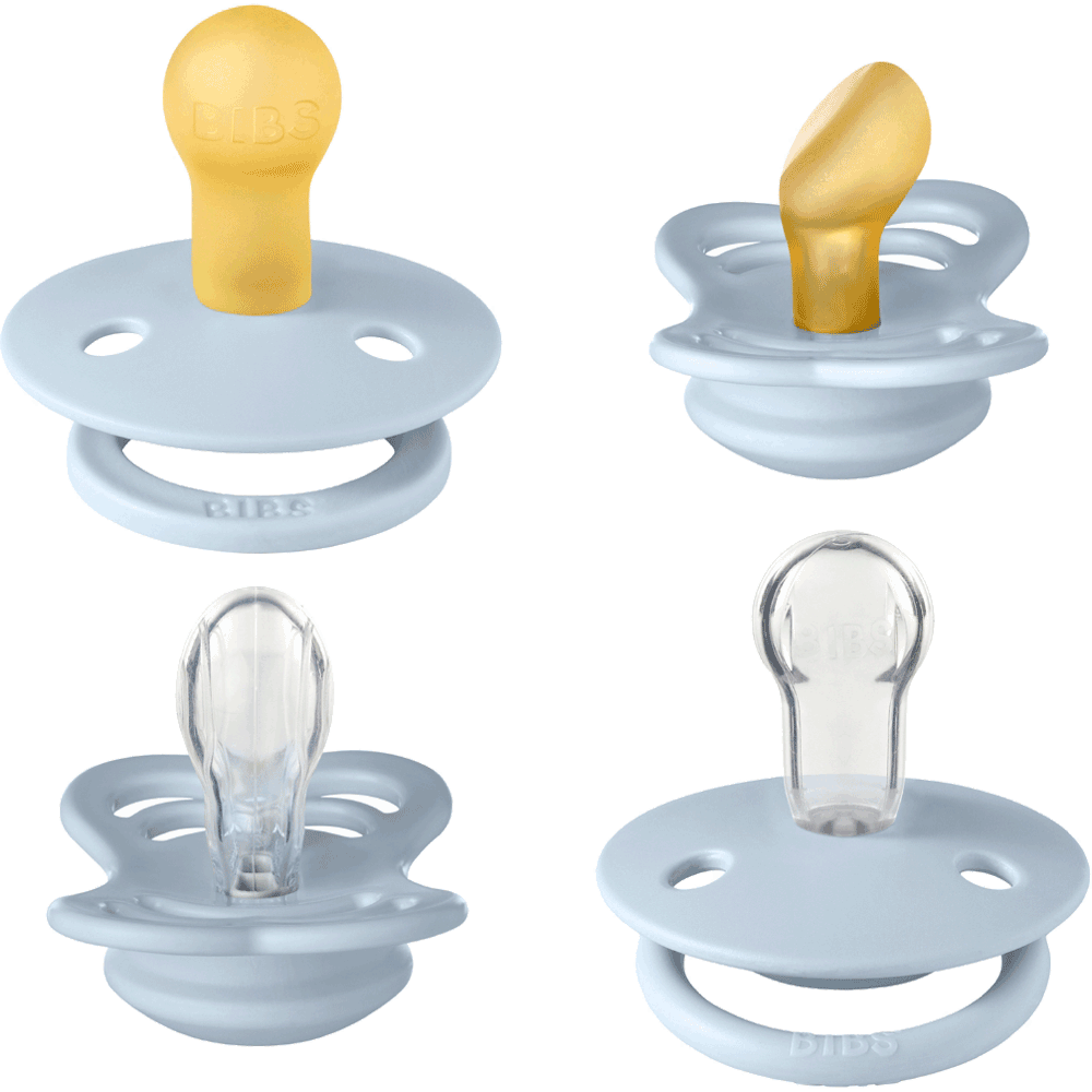 Bild: BIBS Probierset Baby Blue Box 0-6 Monate