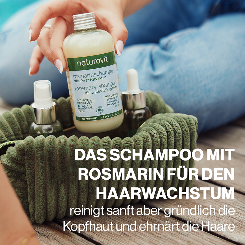 Bild: Naturavit Rosmarin Shampoo 