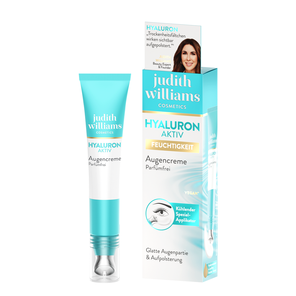 Bild: Judith Williams Cosmetics Augencreme Hyaluron Aktiv Feuchtigkeit 