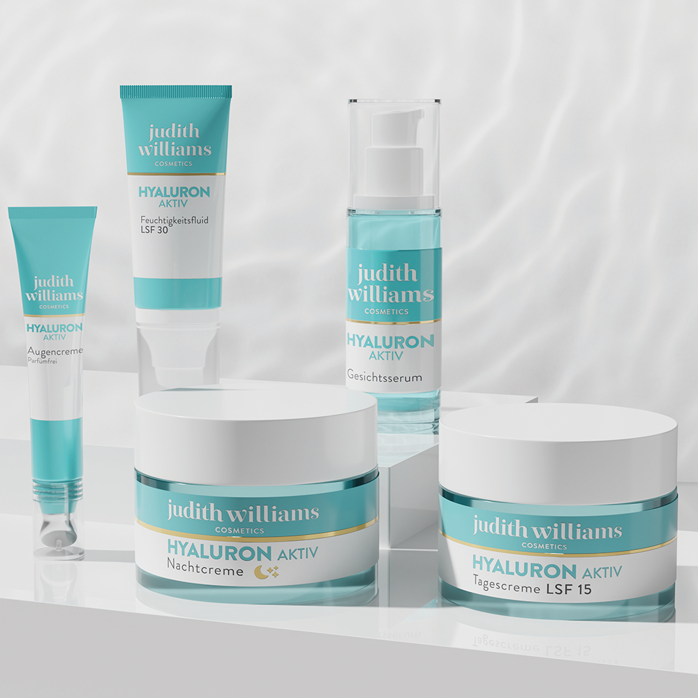 Bild: Judith Williams Cosmetics Augencreme Hyaluron Aktiv Feuchtigkeit 
