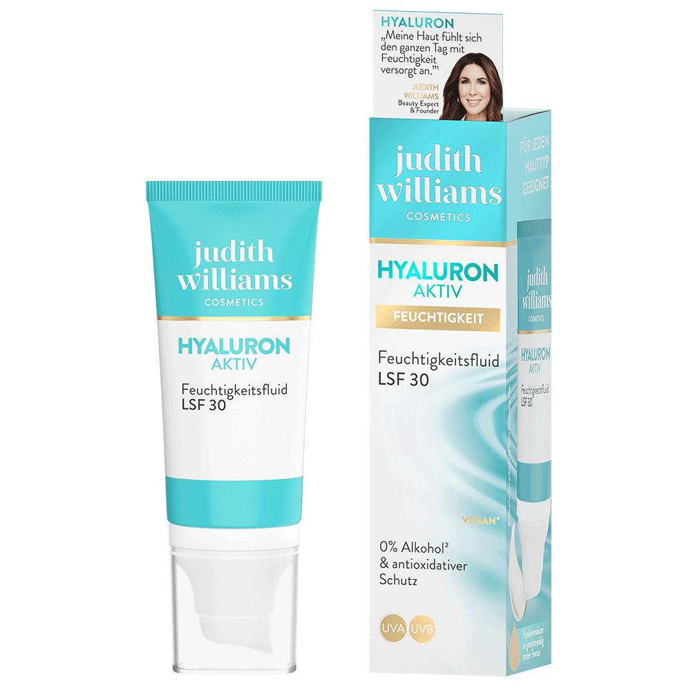 Bild: Judith Williams Cosmetics Feuchtigkeitsfluid LSF30 Hyaluron Aktiv 