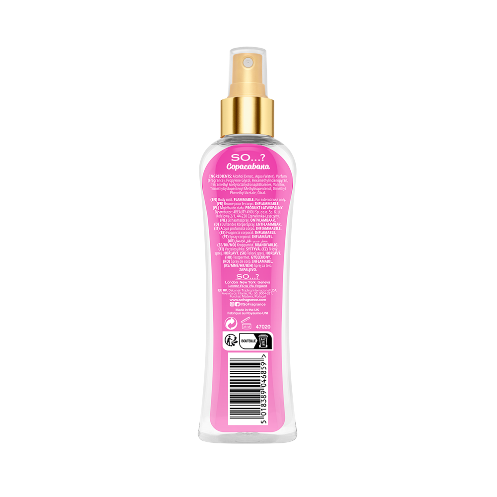 Bild: SO...? Copa Cabana Body Spray 