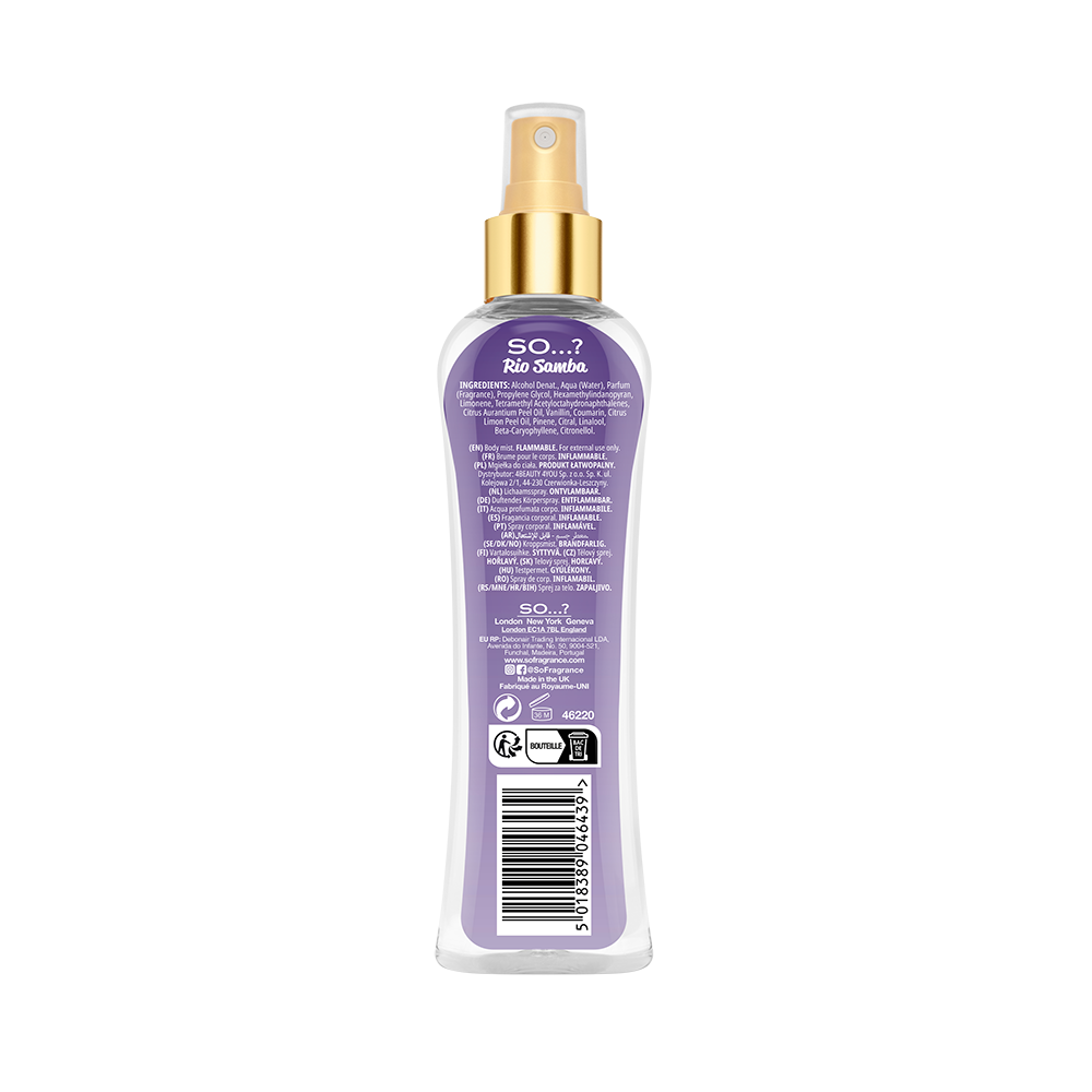 Bild: SO...? Rio Samba Body Mist 