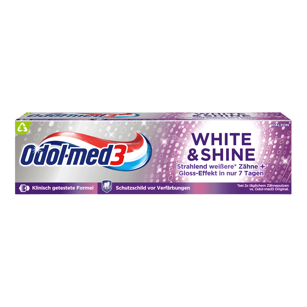 Bild: Odol-med3 Zahncreme White & Shine 