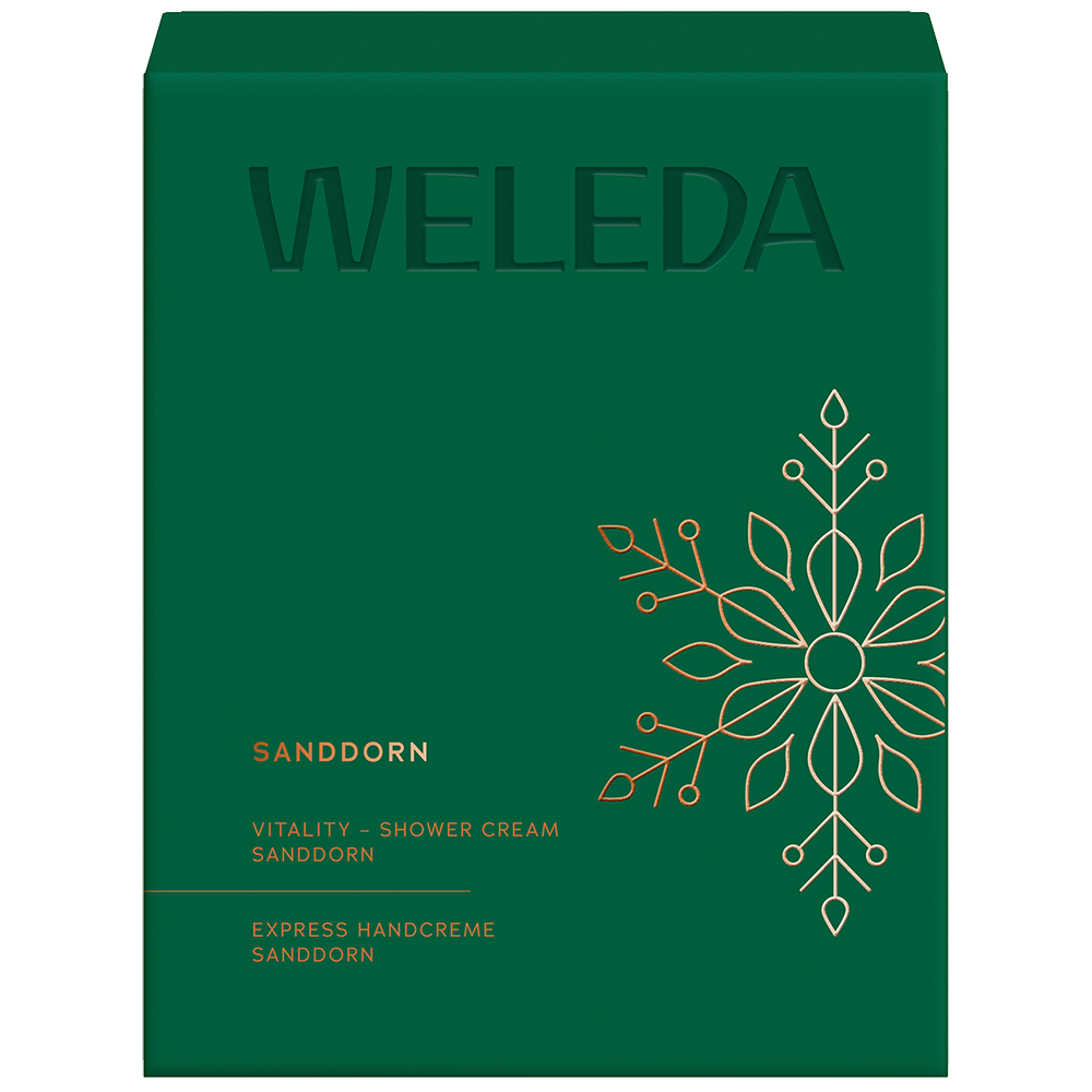 Bild: WELEDA Geschenkset Sanddorn