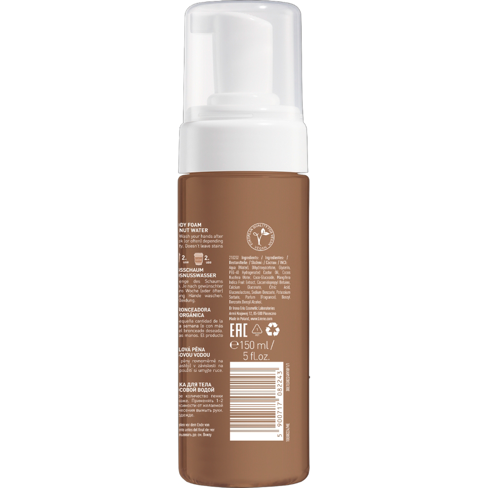 Bild: Lirene Self Tanning Body Foam Cappucino 