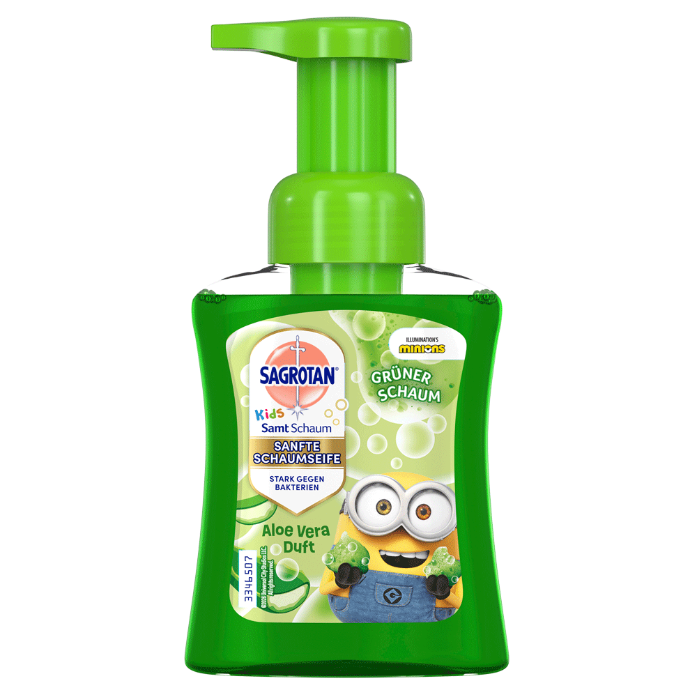 Bild: SAGROTAN Kids Sanfte Schaumseife Aloe Vera PawPatrol 