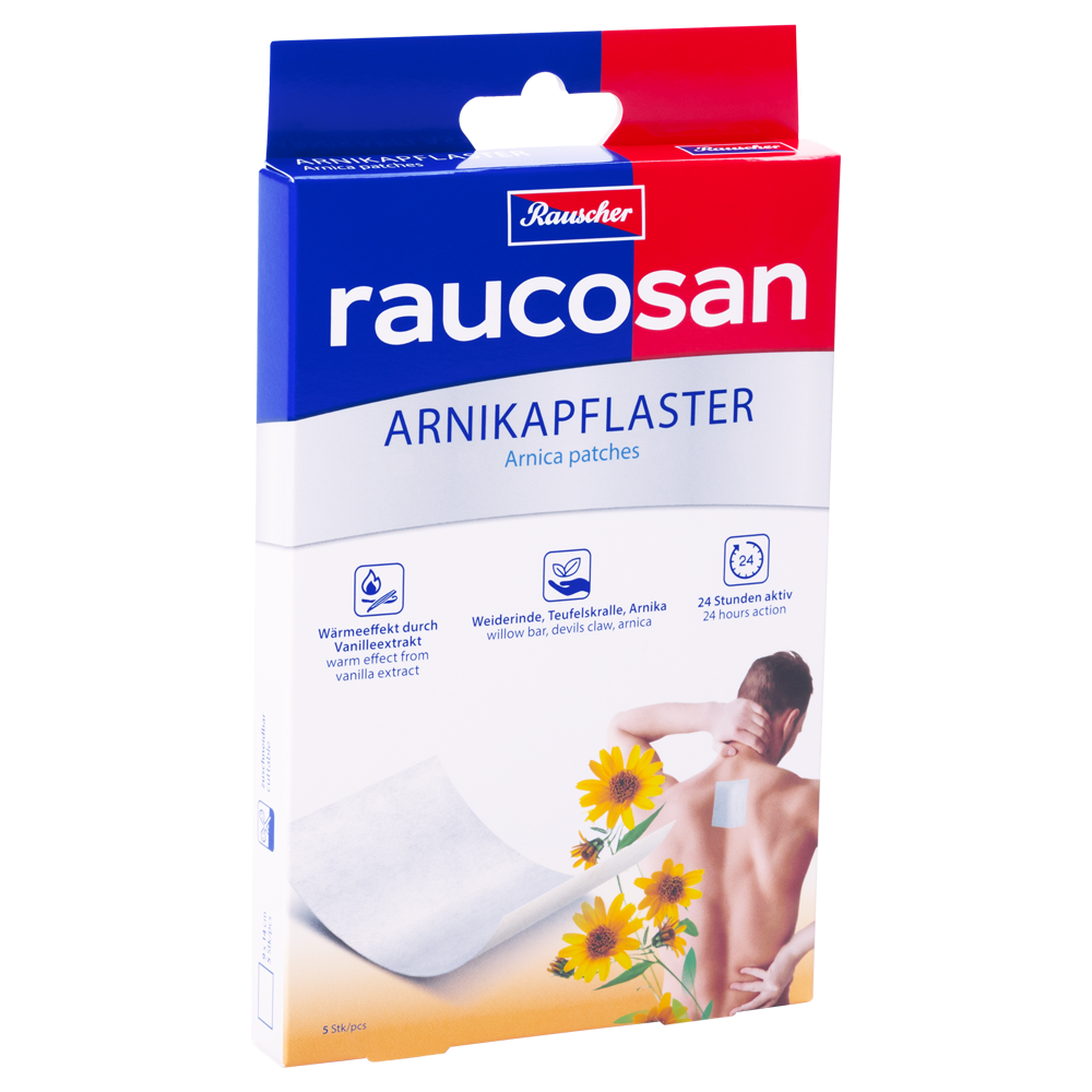 Bild: Raucosan Arnikapflaster 