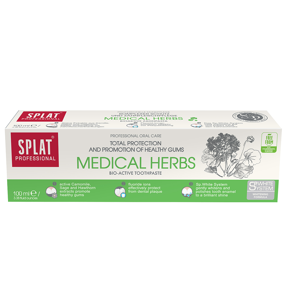 Bild: Splat Zahnpasta Medical Herbs 