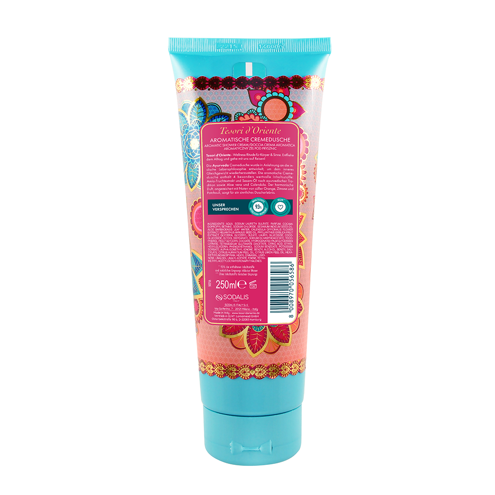 Bild: Tesori d'Oriente Cremedusche Ayurveda 