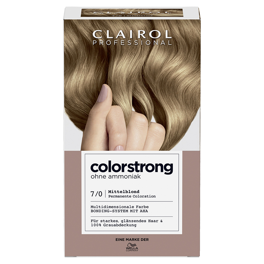Bild: Clairol Professional Permanente Coloration Colorstrong Mittelblond Mittelblond