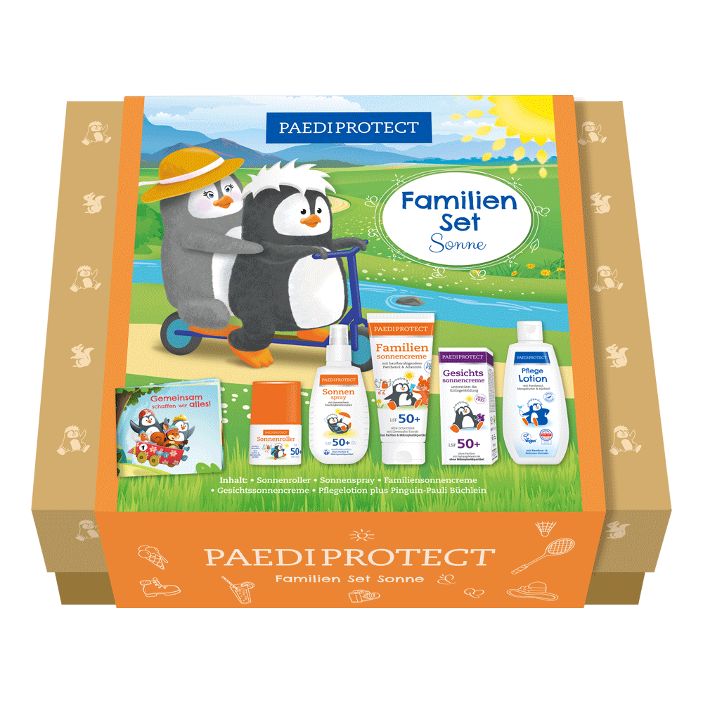 Bild: PAEDIPROTECT Familienset Sonne 
