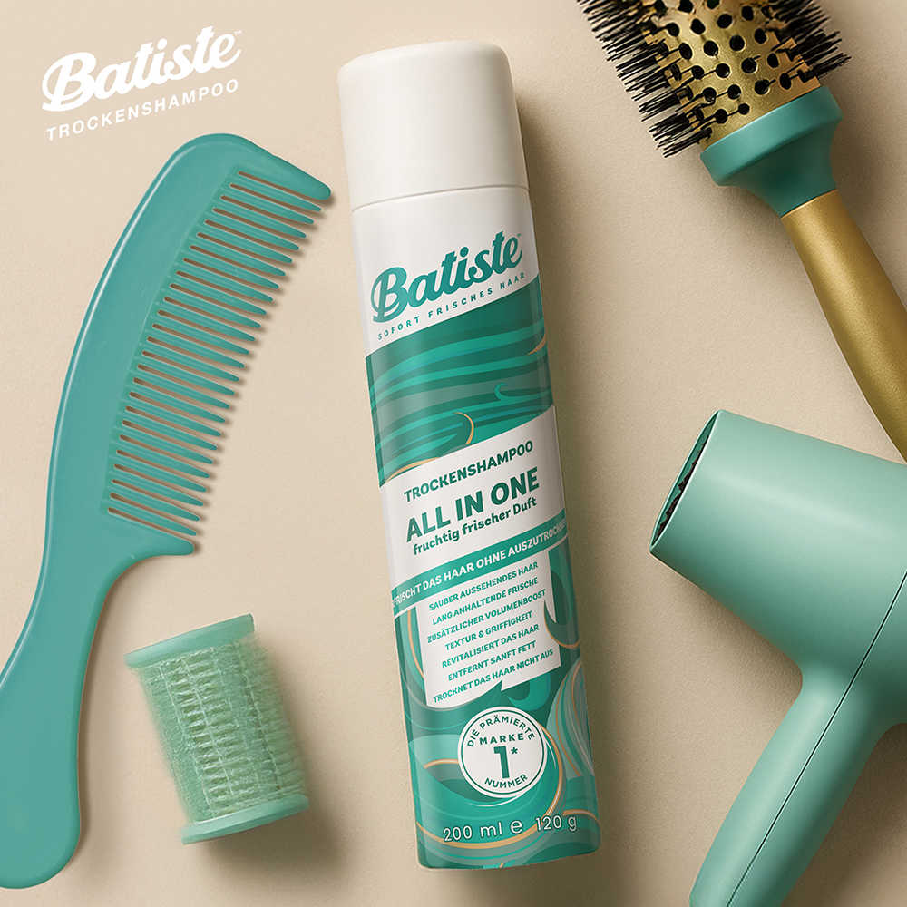 Bild: batiste Trockenshampoo All In One