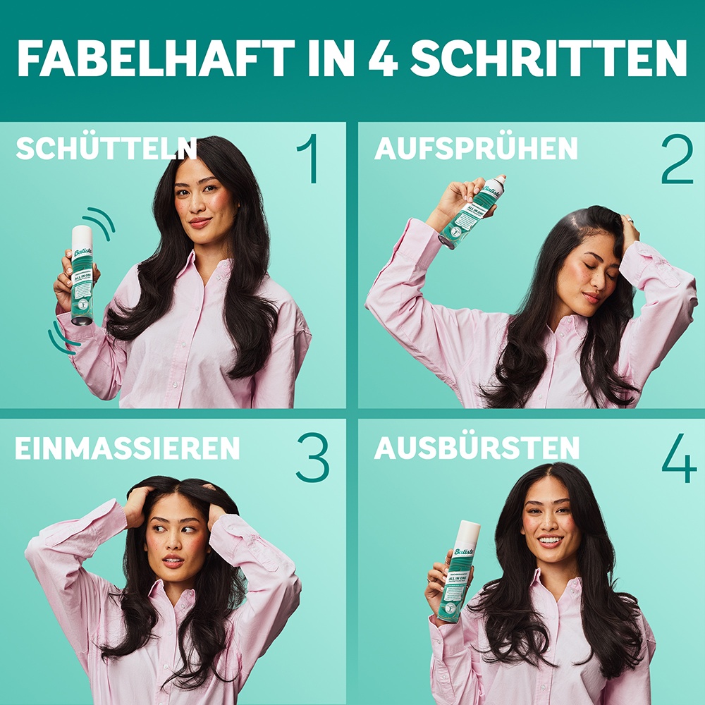 Bild: batiste Trockenshampoo All In One