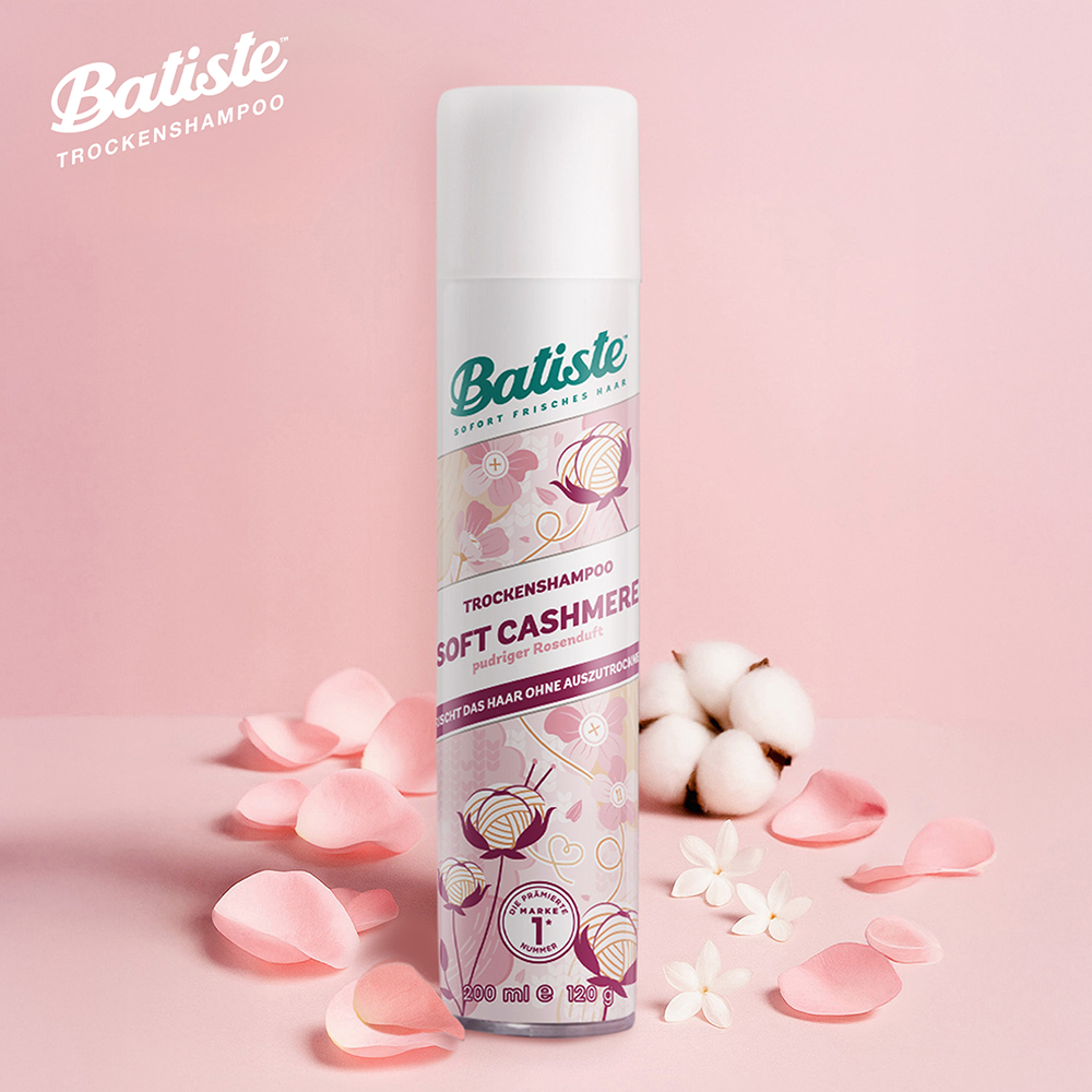 Bild: batiste Trockenshampoo Soft Cashmere 