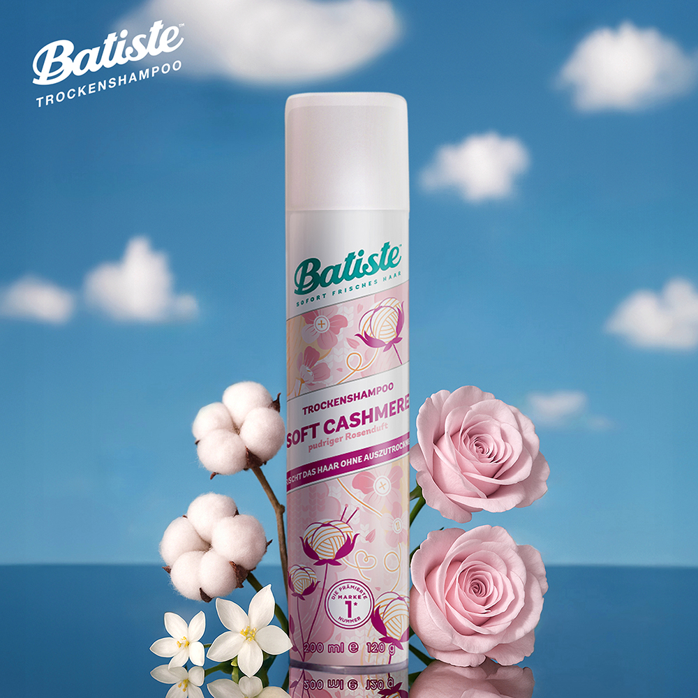Bild: batiste Trockenshampoo Soft Cashmere 