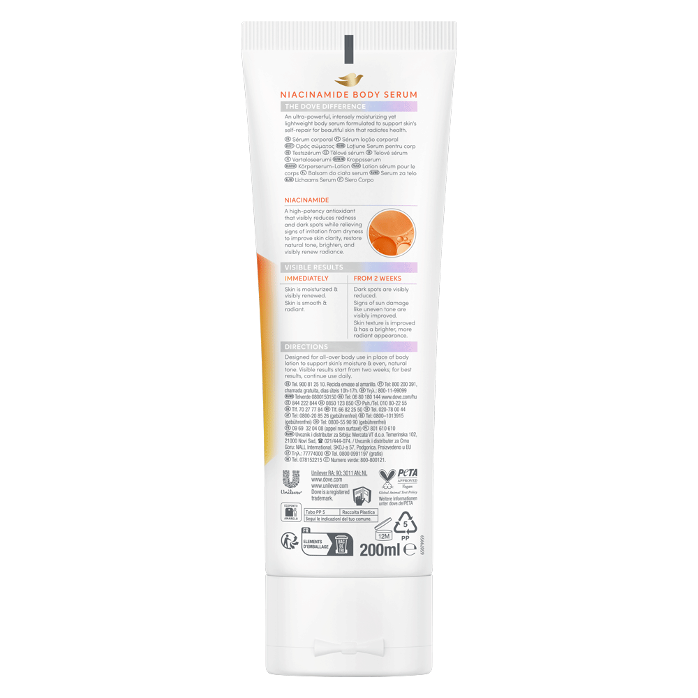 Bild: Dove Body Serum Niacinamide 